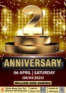 ミリオンゴッドゲーミングの2周年イベント