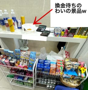 ベトナムの換金所