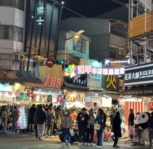 台湾の夜市