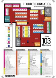 フィリピンのパチスロ屋「娯楽」の設置機種 2026年3月現在