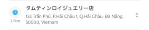 Grabで両替店を検索した結果